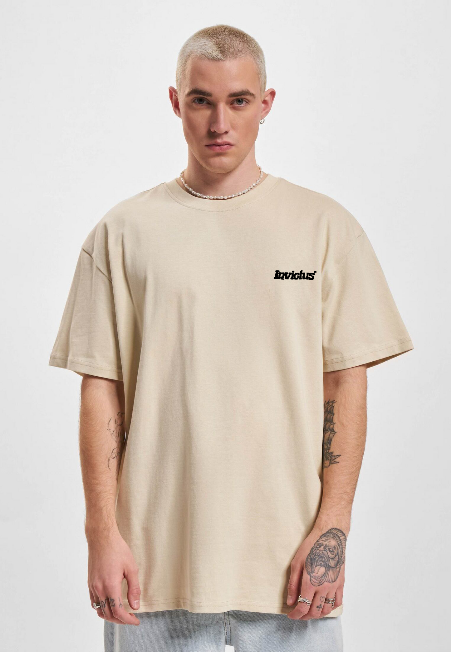 HEAVY OVERSIZED PRAY HUSTLE SLEEP T-SHIRT