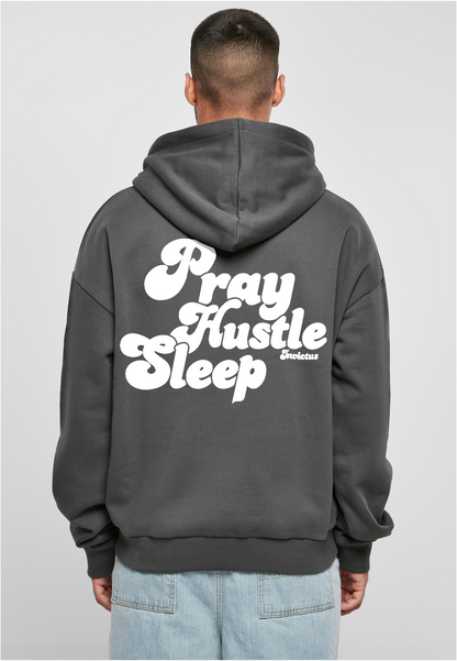 ULTRA HEAVY BOX PRAY HUSTLE SLEEP HOODIE