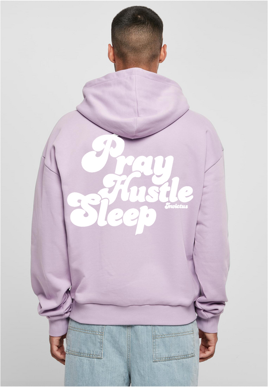 ULTRA HEAVY BOX PRAY HUSTLE SLEEP HOODIE