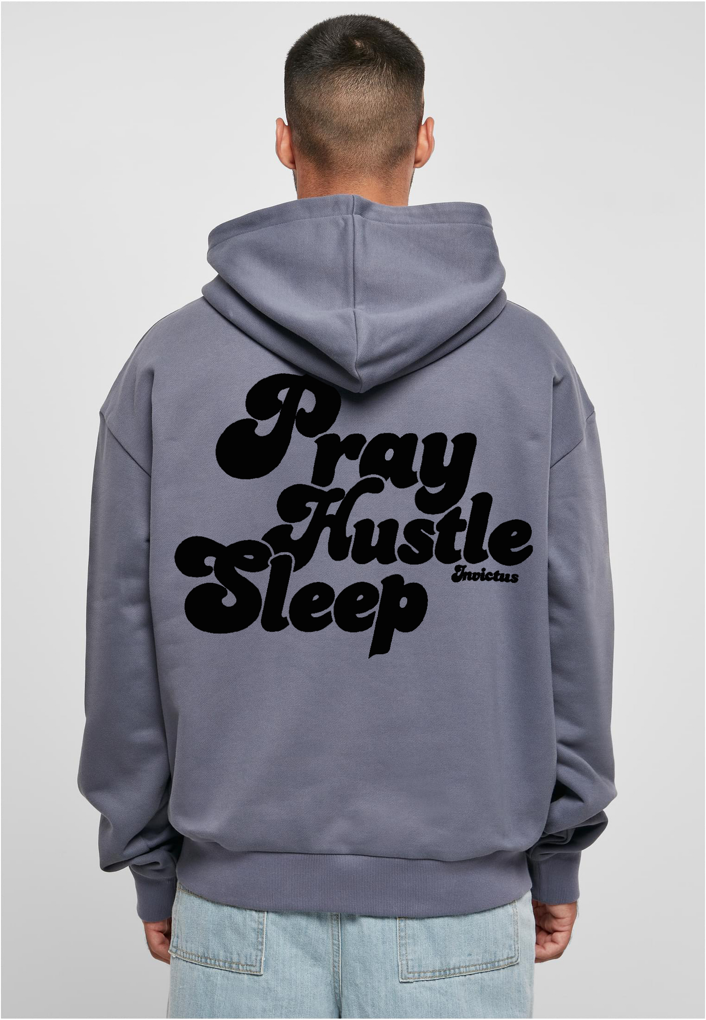 ULTRA HEAVY BOX PRAY HUSTLE SLEEP HOODIE