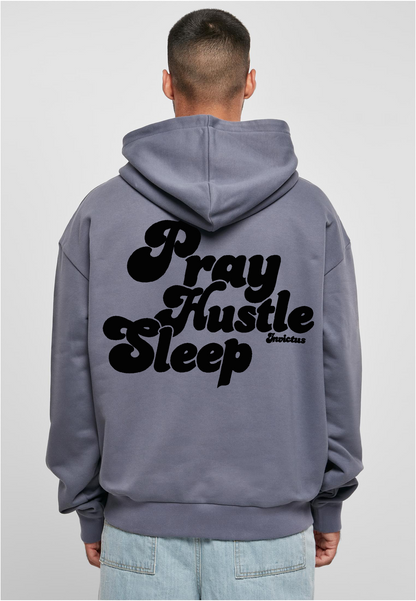 ULTRA HEAVY BOX PRAY HUSTLE SLEEP HOODIE