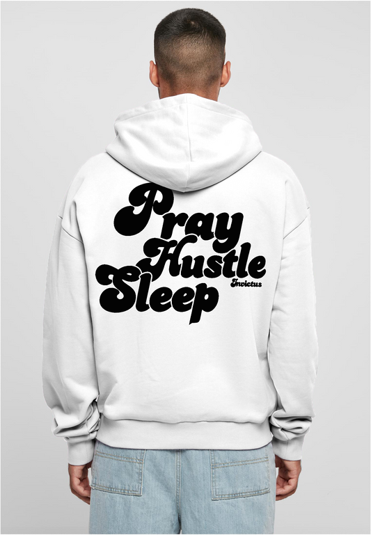 ULTRA HEAVY BOX PRAY HUSTLE SLEEP HOODIE